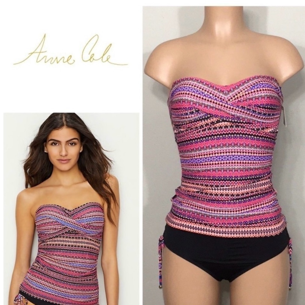 Anne Cole Tankini Set size Small NWT